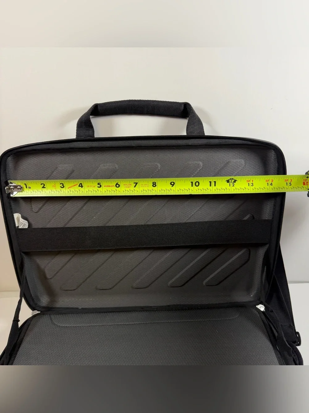 Thule Black Hard Shell Laptop bag with Shoulder Strap